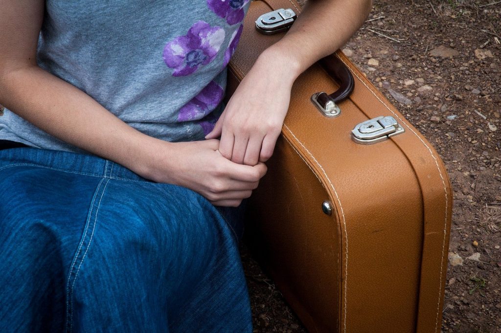 A Four-wheel Suitcase