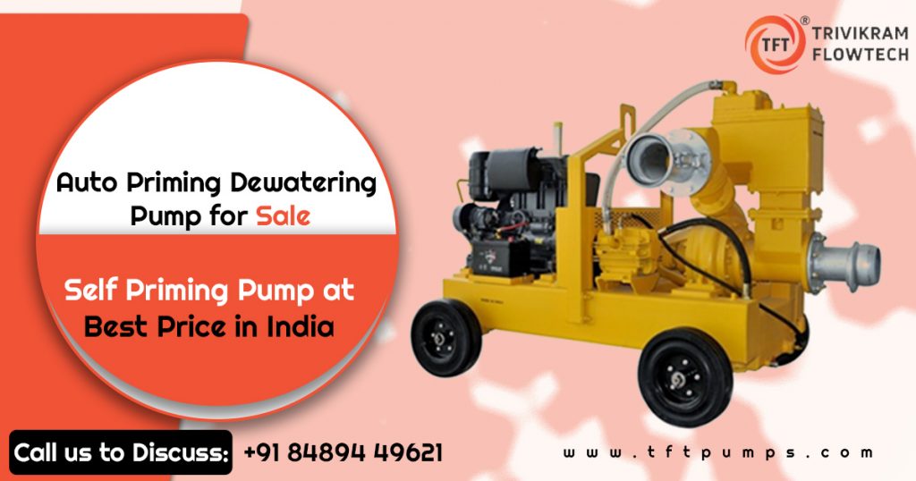 Auto Priming Dewatering Pump Supplier