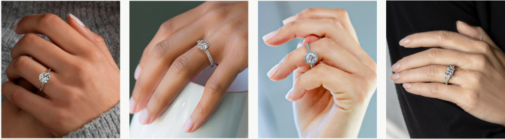 moissanite ring online