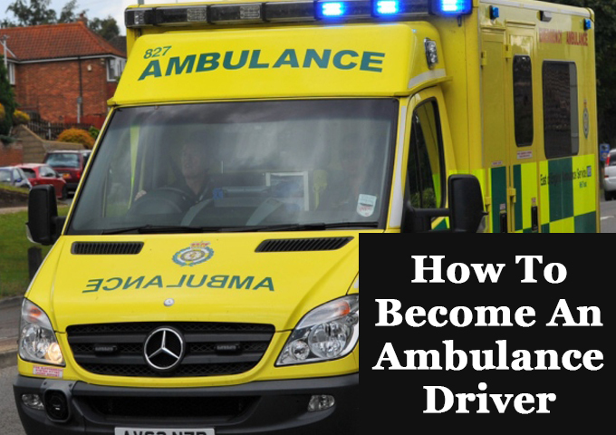 How to become an ambulance driver