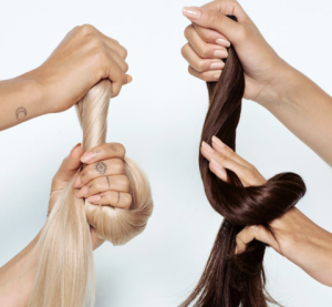 Squeeze out impurities from your hair extensions