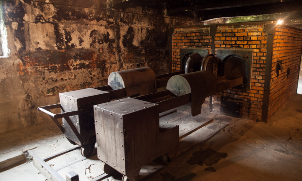 image of crematorium oven