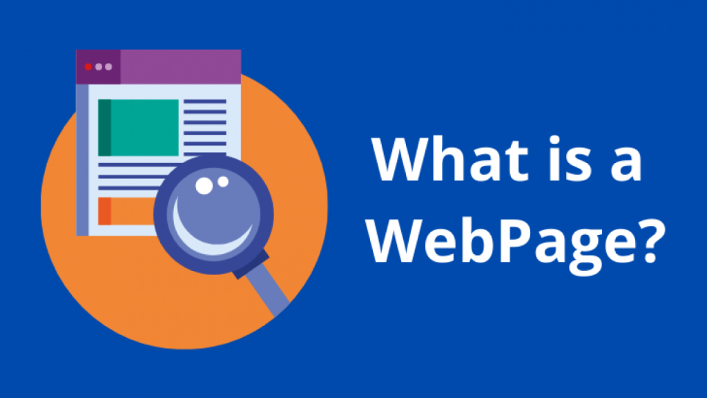 what is webpage