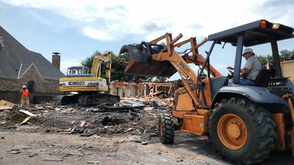 Barn Demolition in Denton