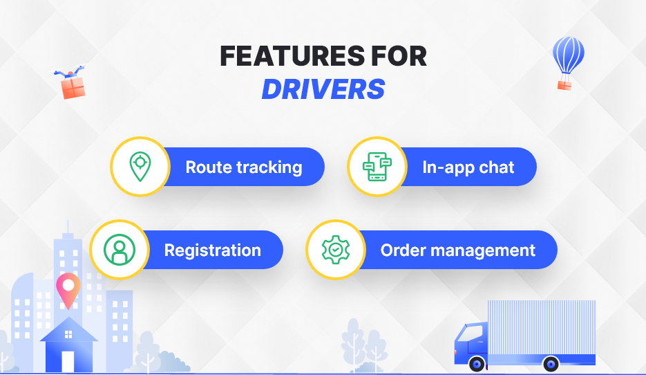 Features For Drivers