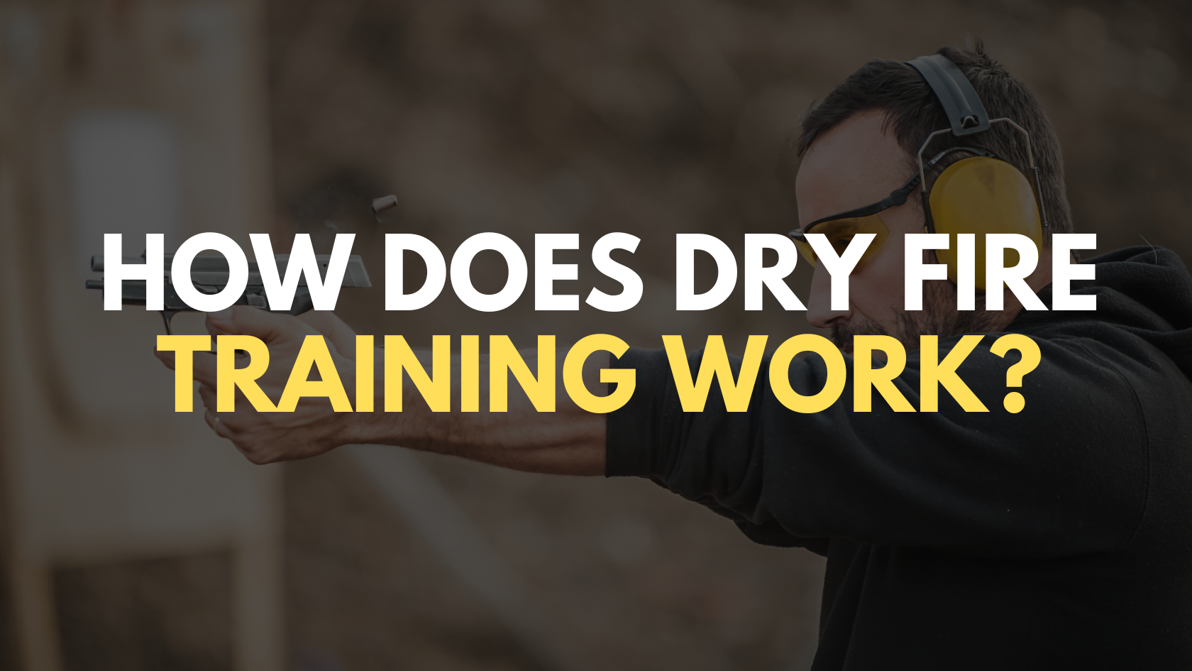 How does dry fire training work?